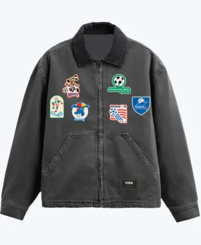World Cup 2026 Black Utility Jacket