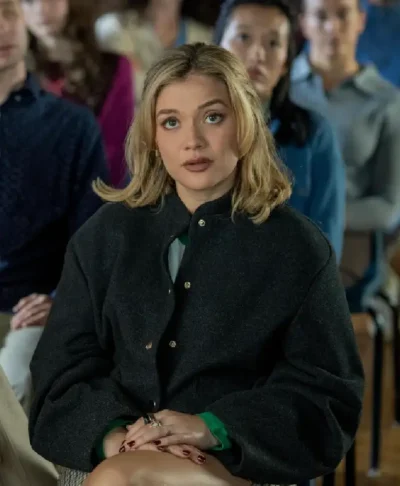 You’re Killing Me S01 Amalia Williamson Black Bomber Jacket