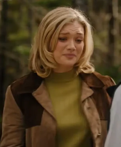 You’re Killing Me S01 Amalia Williamson Brown Suede Jacket