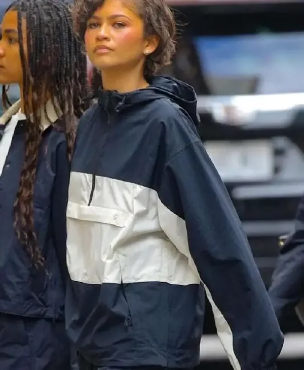 Zendaya SoHo Street 2026 Hooded Jacket