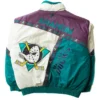 buy Anaheim Ducks Vintage Bomber Full Snap Jacket