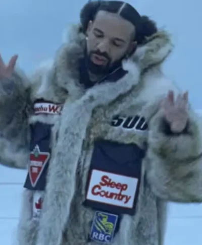 buy Drake Canadian Fur Coat