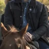 buy Dutton Ranch S01 Wes Bentley Black Jacket