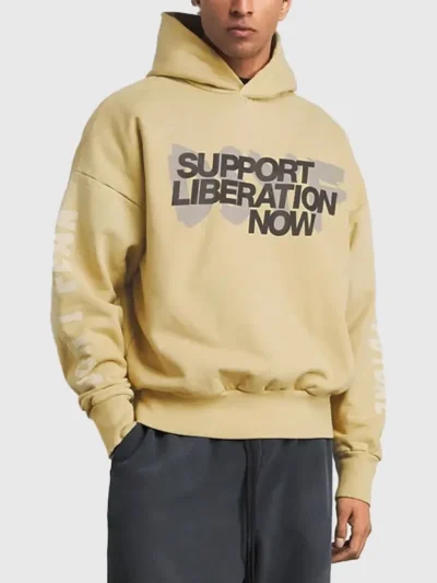 buy Fear Of God x DSYF Support Liberation Now Hoodie