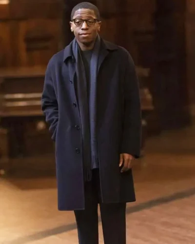 buy Gus Sackey Industry Black Coat