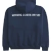 buy Hollister x Kappa Boxy Zip-Up Logo Graphic Hoodie