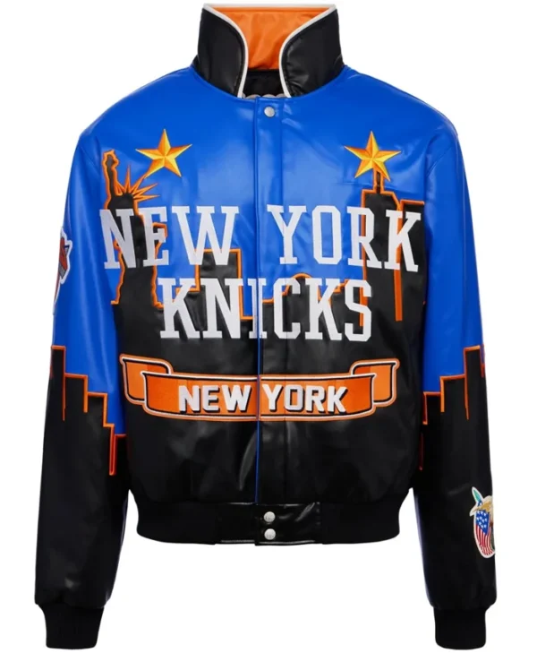 buy Karl-Anthony Towns Jeff Hamilton NY Knicks Skyline Jacket
