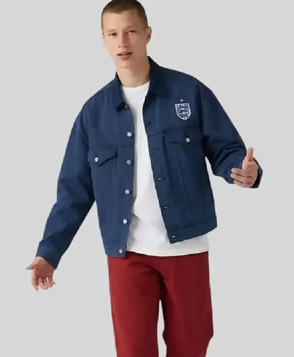 buy Levi’s England Football Type Iii Trucker Jacket