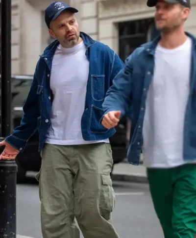 buy London 2026 Sebastian Stan Denim Jacket