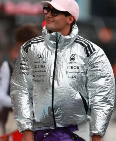 buy Miami Grand Prix George Russell Puffer Jacket