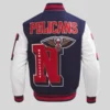 buy Now New Orleans Pelicans Mashup Varsity Jacket