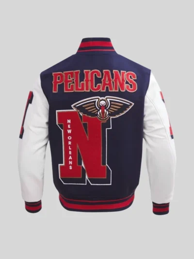 buy Now New Orleans Pelicans Mashup Varsity Jacket