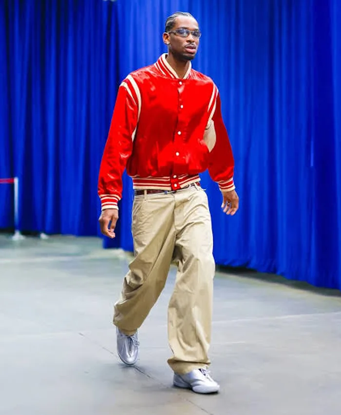 buy SGA Pop-Color Red Polo Ball Jacket