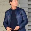 buy now Ethan Hunt Mission Impossible 7 Black Leather Jacket