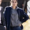 buy now Lynley S01 Sofia Barclay Blue Bomber Jacket