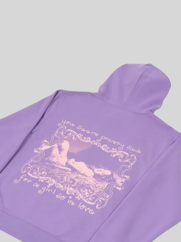 buy now Olivia Rodrigo YSPSFAGSIL Purple Zip-Up Hoodie
