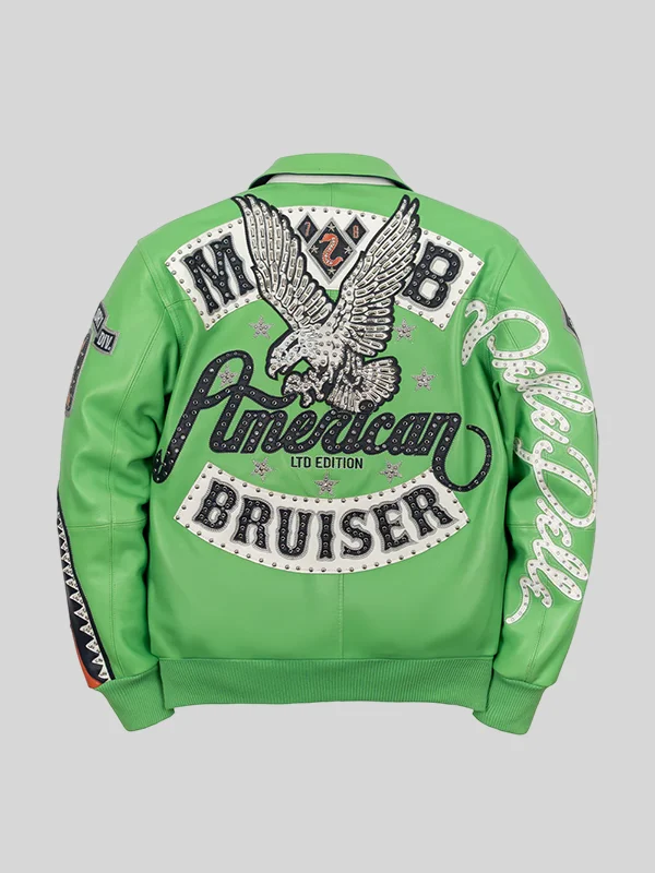 buy now Pelle Pelle American Bruiser Plush Jacket