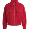 buy now Saturday Night Live UK 2026 Aimee Lou Suede Jacket