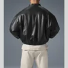 college varsity leather jacket
