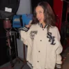 order Saturday Night Live S51 Olivia Rodrigo Bomber Jacket for sale