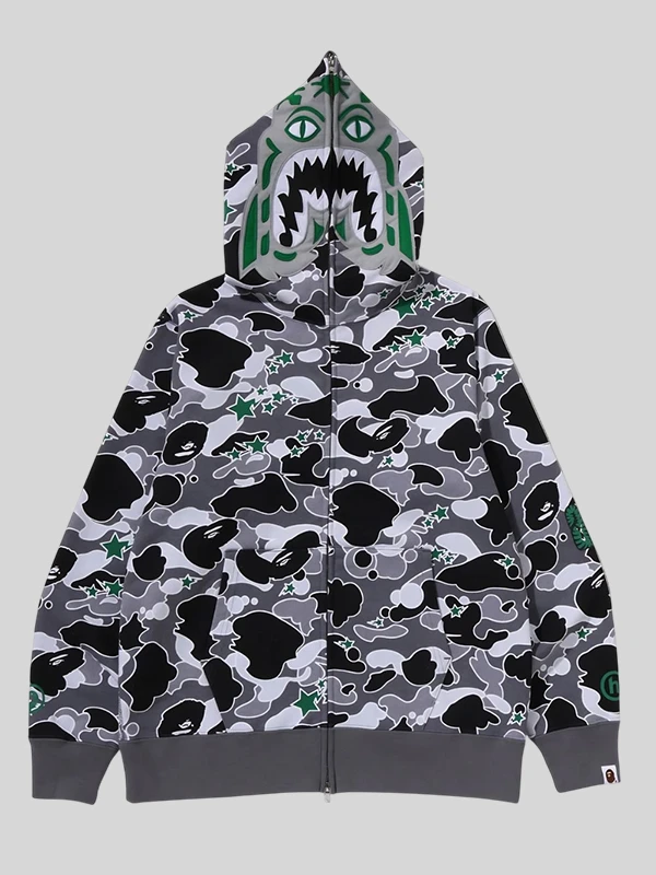 order now BAPE Hidden STA Camo Tiger Hoodie