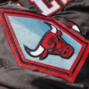 order now Chicago Bulls City Edition Black Satin Jacket