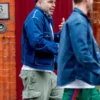 order now London 2026 Sebastian Stan Denim Jacket