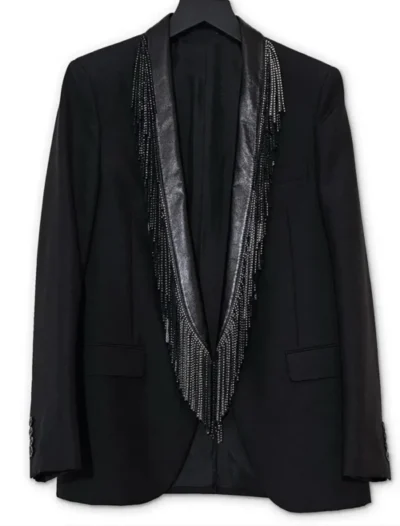 order now Playboi Carti Saint Laurent SS16 Fringe Blazer