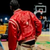order now SGA Pop-Color Red Polo Ball Jacket