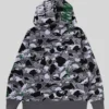 shop BAPE Hidden STA Camo Tiger Hoodie