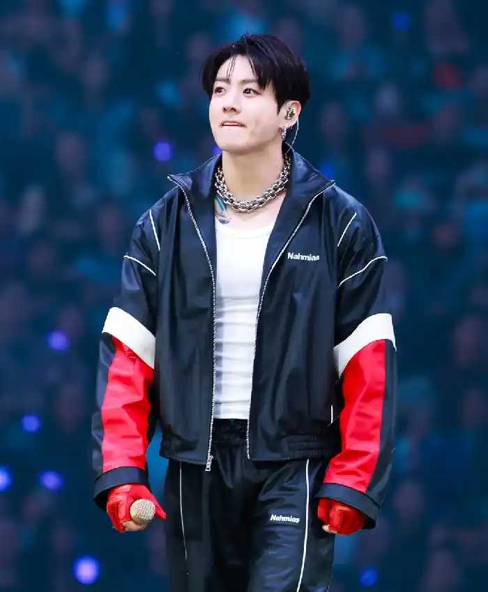 shop now BTS World Tour Stanford 2026 Jungkook Nahmias jacket