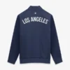 shop now Los Angeles Dodgers Nike Dugout Bomber Jacket