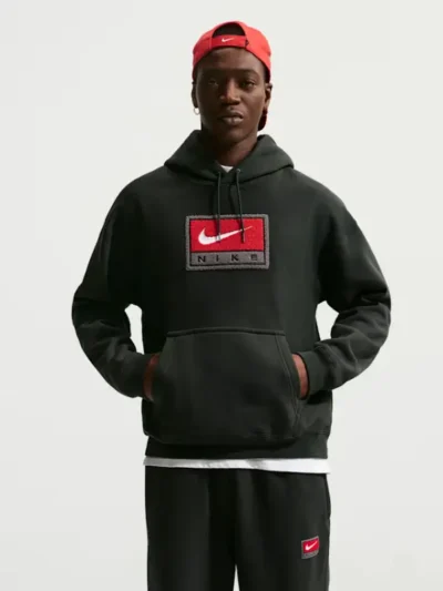shop now Nike Solo Swoosh Men’s Fleece Pullover Hoodie