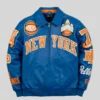 shop now Pelle Pelle x FISLL For The City of Knicks Jacket