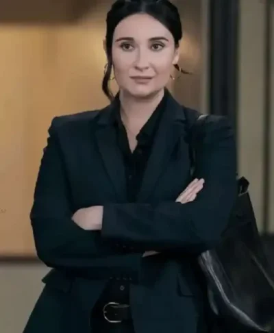 A Man on the Inside S02 Lilah Richcreek Black Blazer
