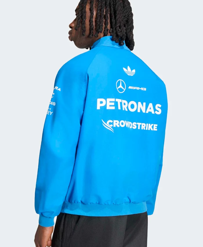 Adidas Mercedes-AMG Blue Wonder Team Harrington Jacket