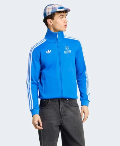 Adidas Mercedes-AMG Wonder Top Blue Track Jacket