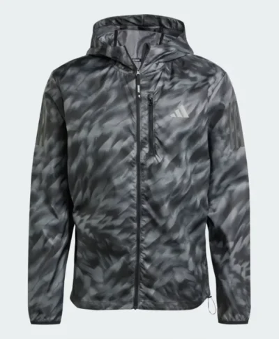 Adidas Own The Run Allover Print Jacket for sale