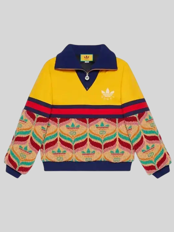 Adidas x Gucci Half-Zip Pullover Jacket