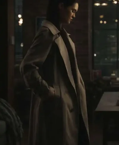 Anna Lambe The Social Reckoning 2026 Beige Coat