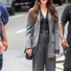 Anne Hathaway The Devil Wears Prada 2 Grey Blazer