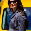 Anne Hathaway The Devil Wears Prada 2 Grey Blazer
