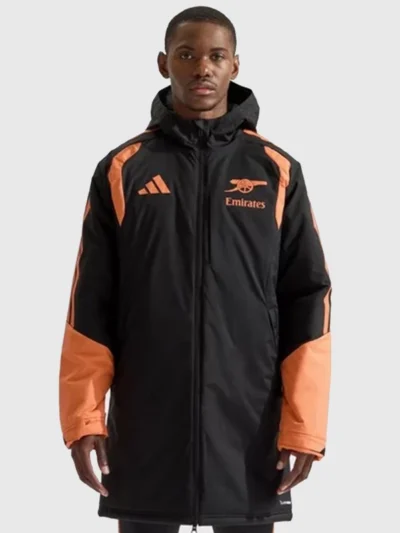 Arsenal adidas Pro Training Stadium Parka Jacket