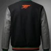 Arsenal x LABRUM adidas 2026 Leather Varsity Jacket