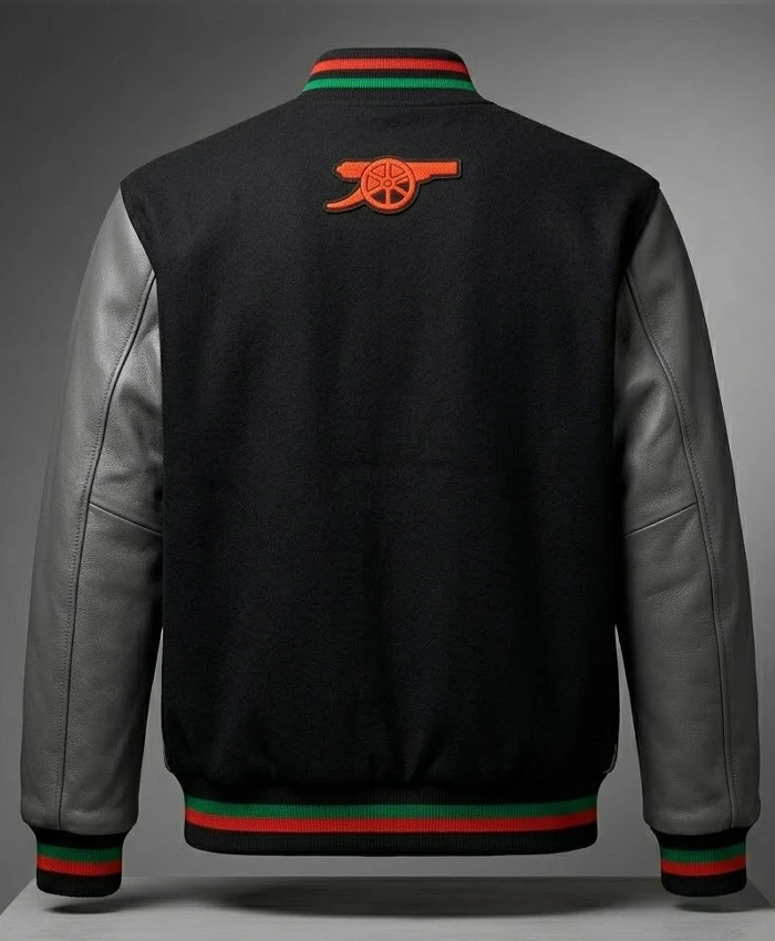 Arsenal x LABRUM adidas 2026 Leather Varsity Jacket