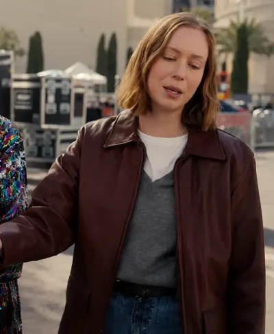 Ava Daniels Hacks S05 Leather Jacket