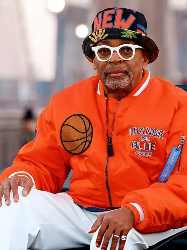 Basketball Finals Spike Lee Orange Knicks Jacket 2026