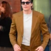 Bill Skarsgård NYC 2026 Blazer