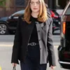 CBS Mornings Ella Bright Black Blazer