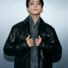 Calvinklein Jung Kook Leather Jacket